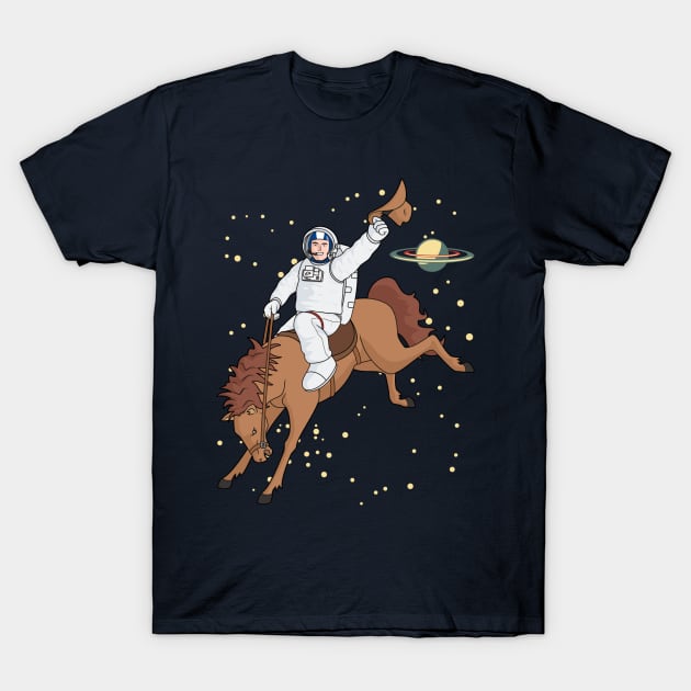 Space Cowboy T-Shirt by Cosmo Gazoo
